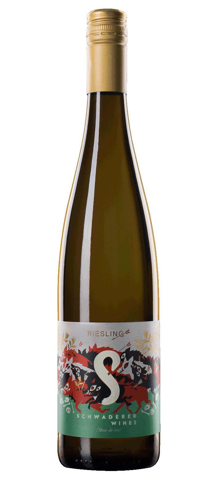 Riesling 2022 - Botella de vino blanco - Schwaderer Wines